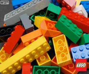 yapboz Lego parçaları